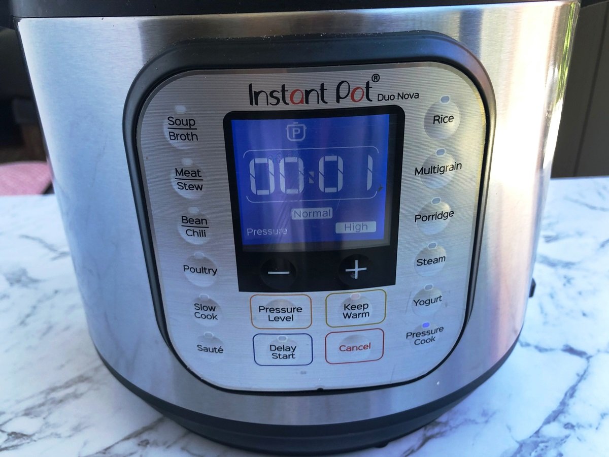 instant pot display