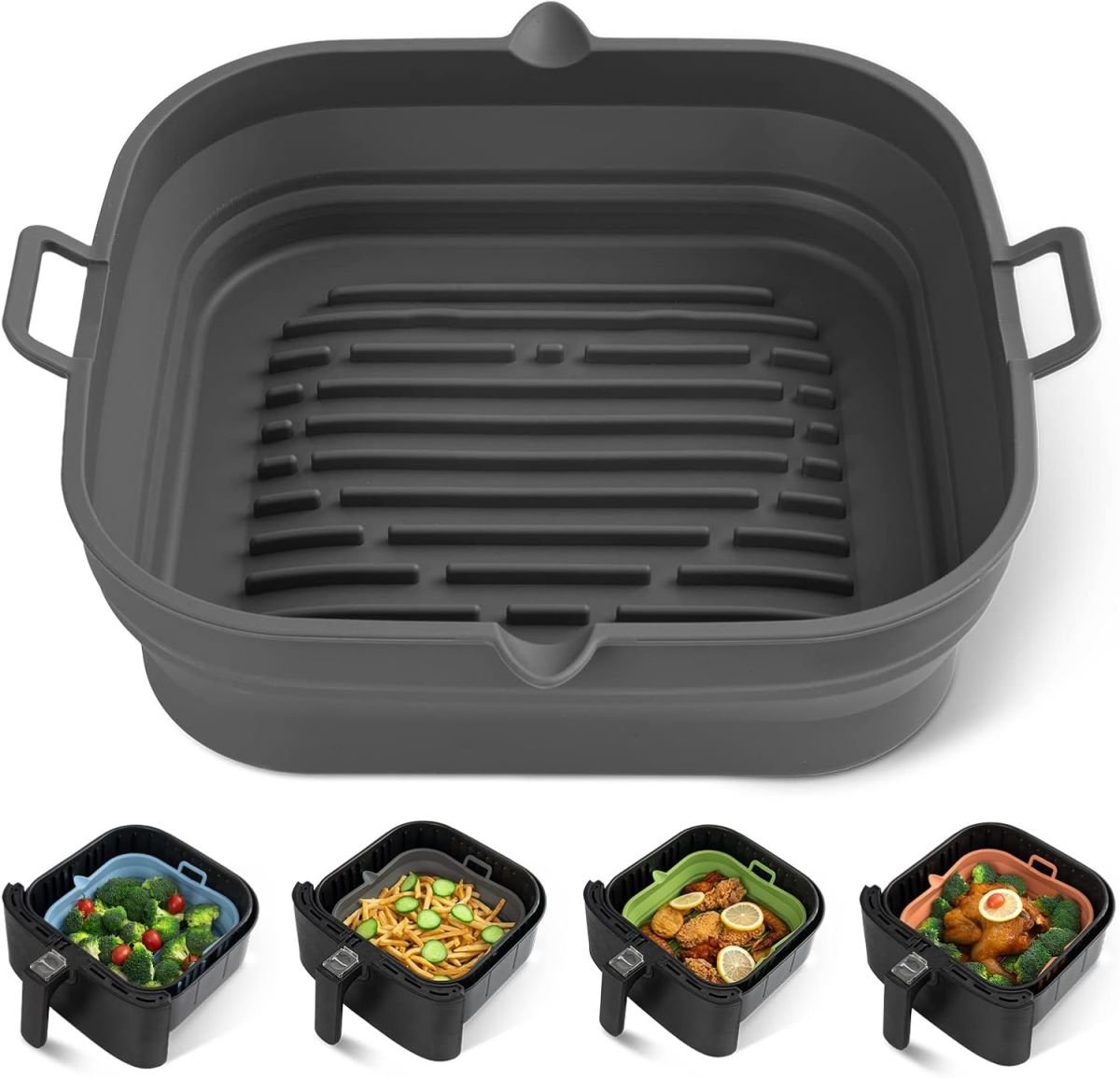 silicone air fryer liner