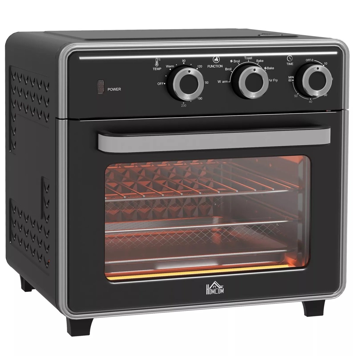 HOMCOM Air Fryer Toaster Oven