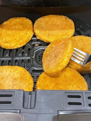 frozen chicken patties in the air fryer