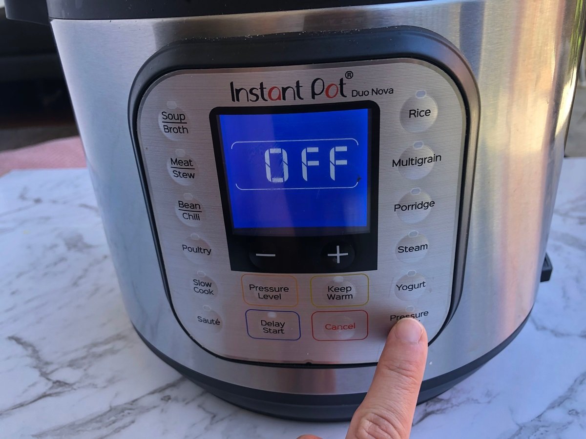 instant pot off