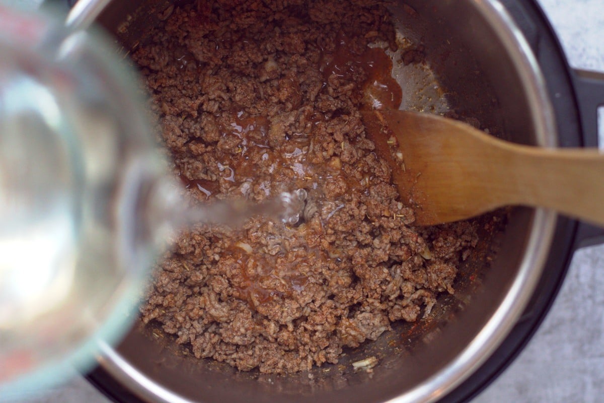 cooking meat in instant pot