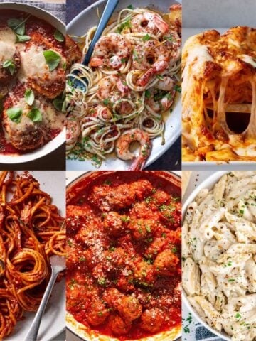 6 featured images from Authentic Italian Dinner Ideas