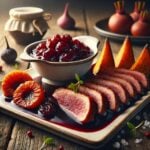 Wine Reduction with Sea Buckthorn and Prunes