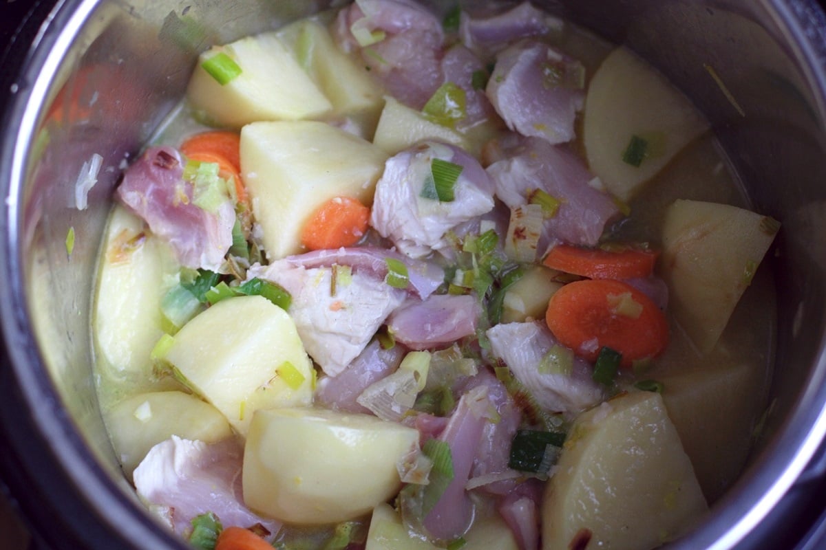 chicken potatoes stew