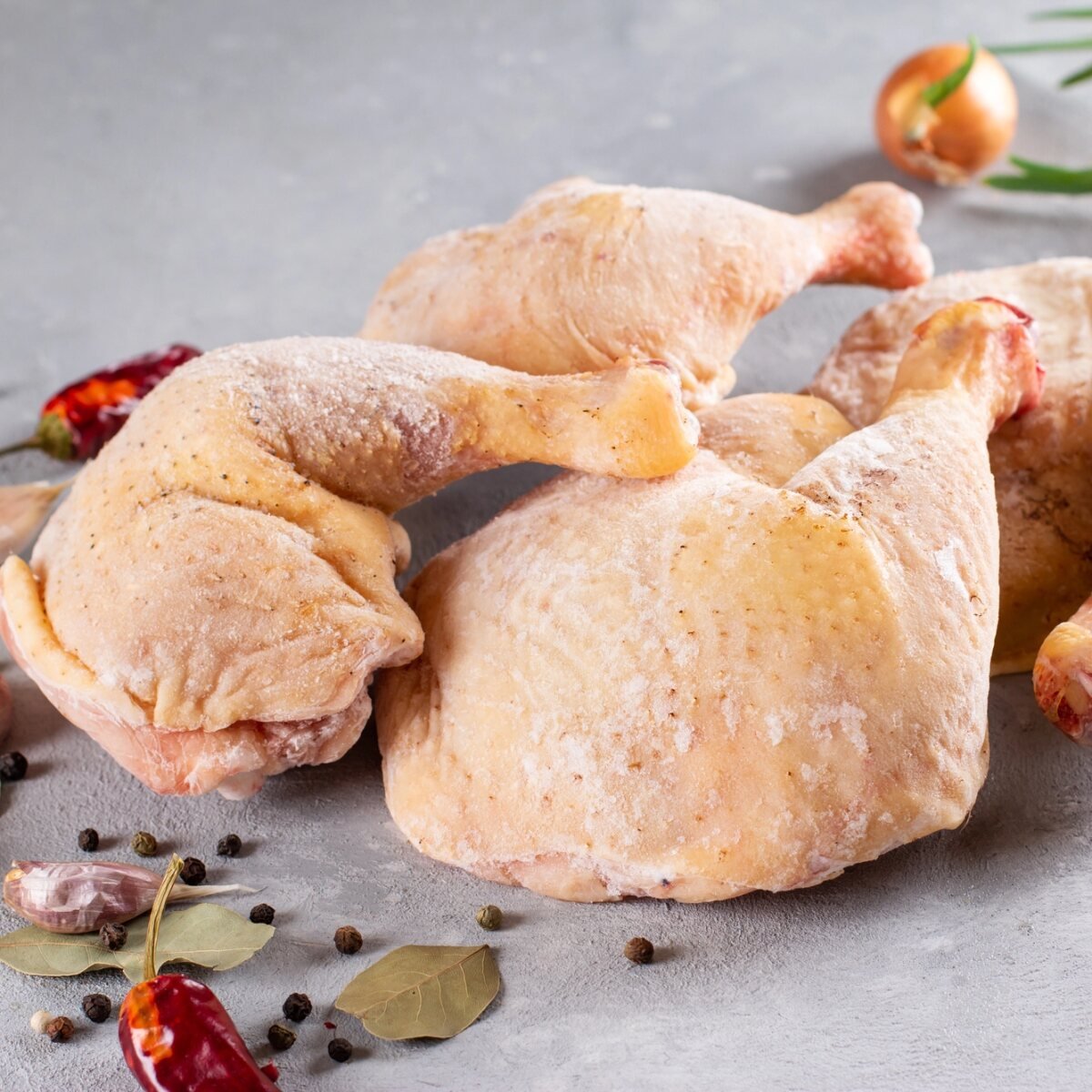 frozen chicken legs