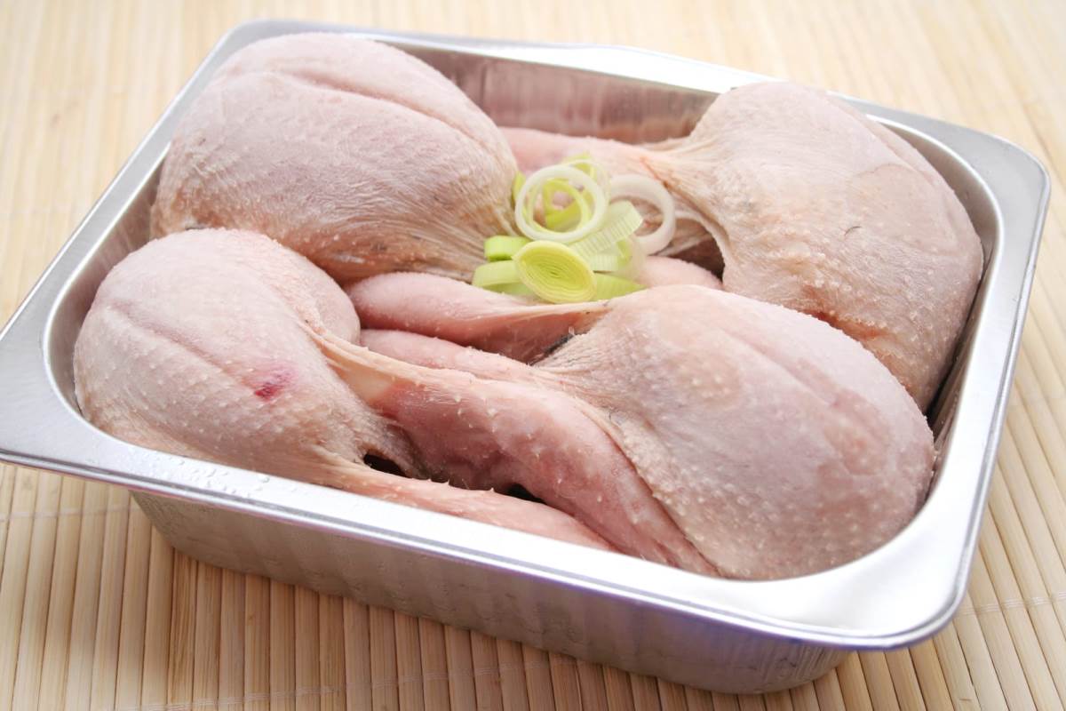 frozen chicken