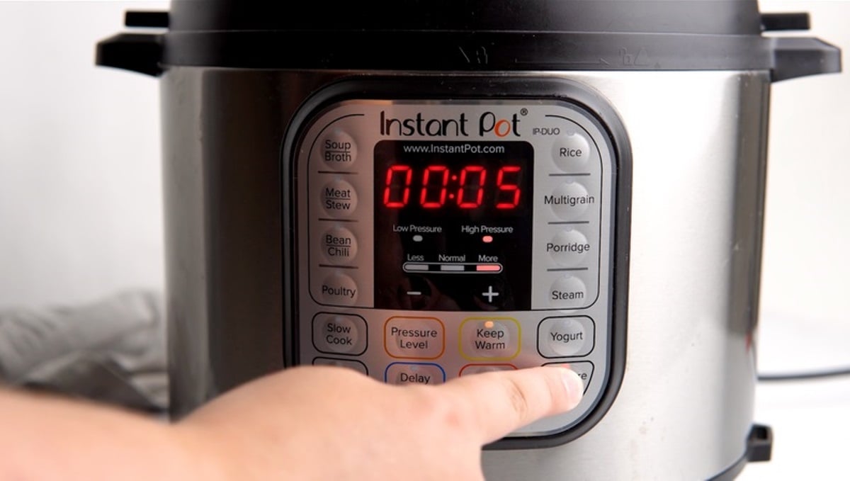 instant pot pressure mode