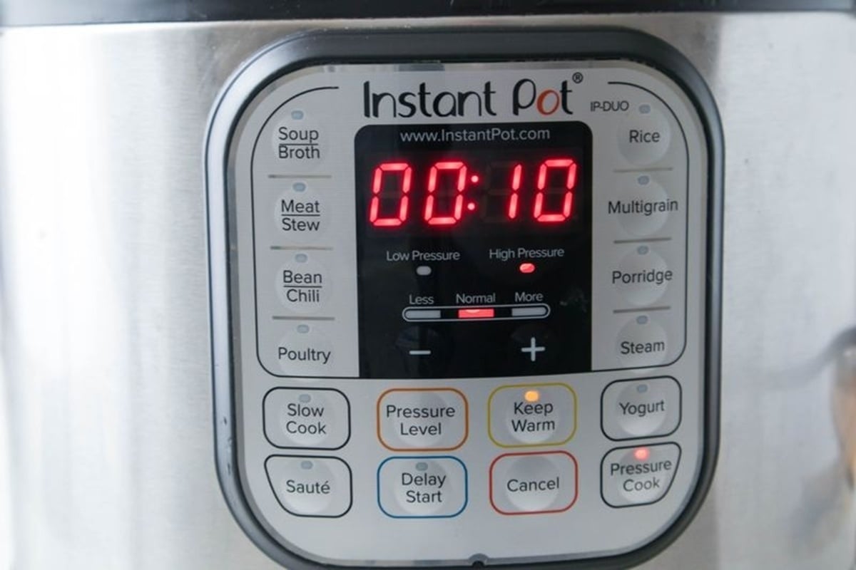 instant pot is working