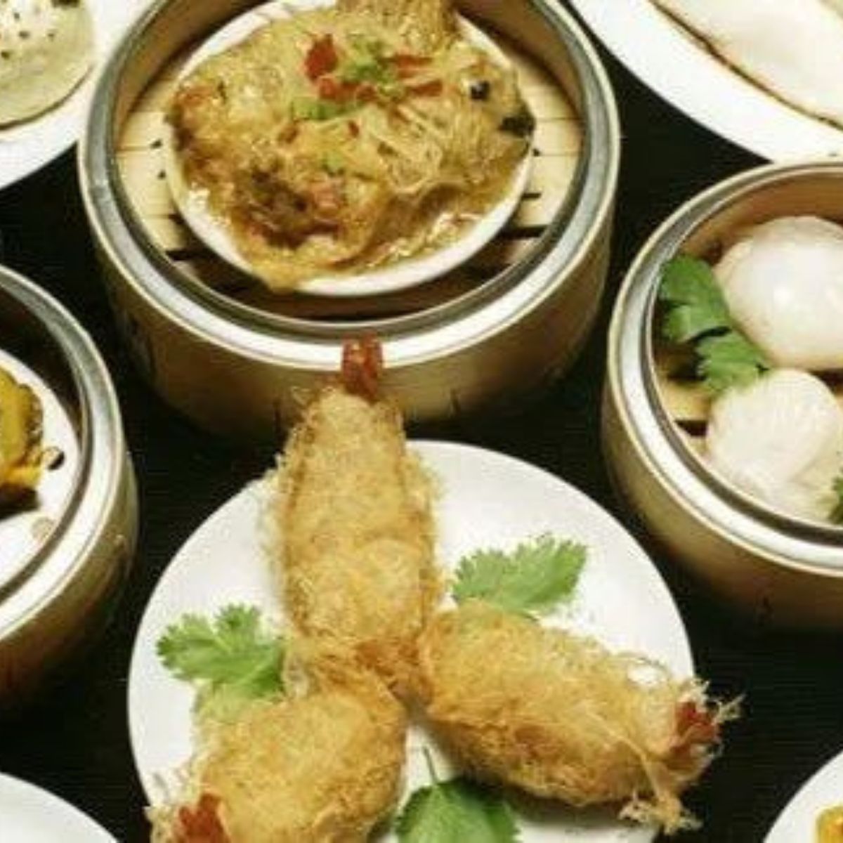 Fish, dumplings, and more in various dishes