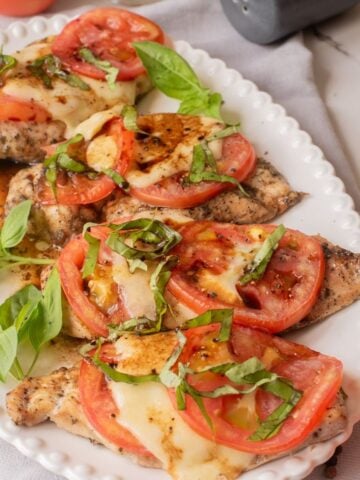 air fryer chicken caprese