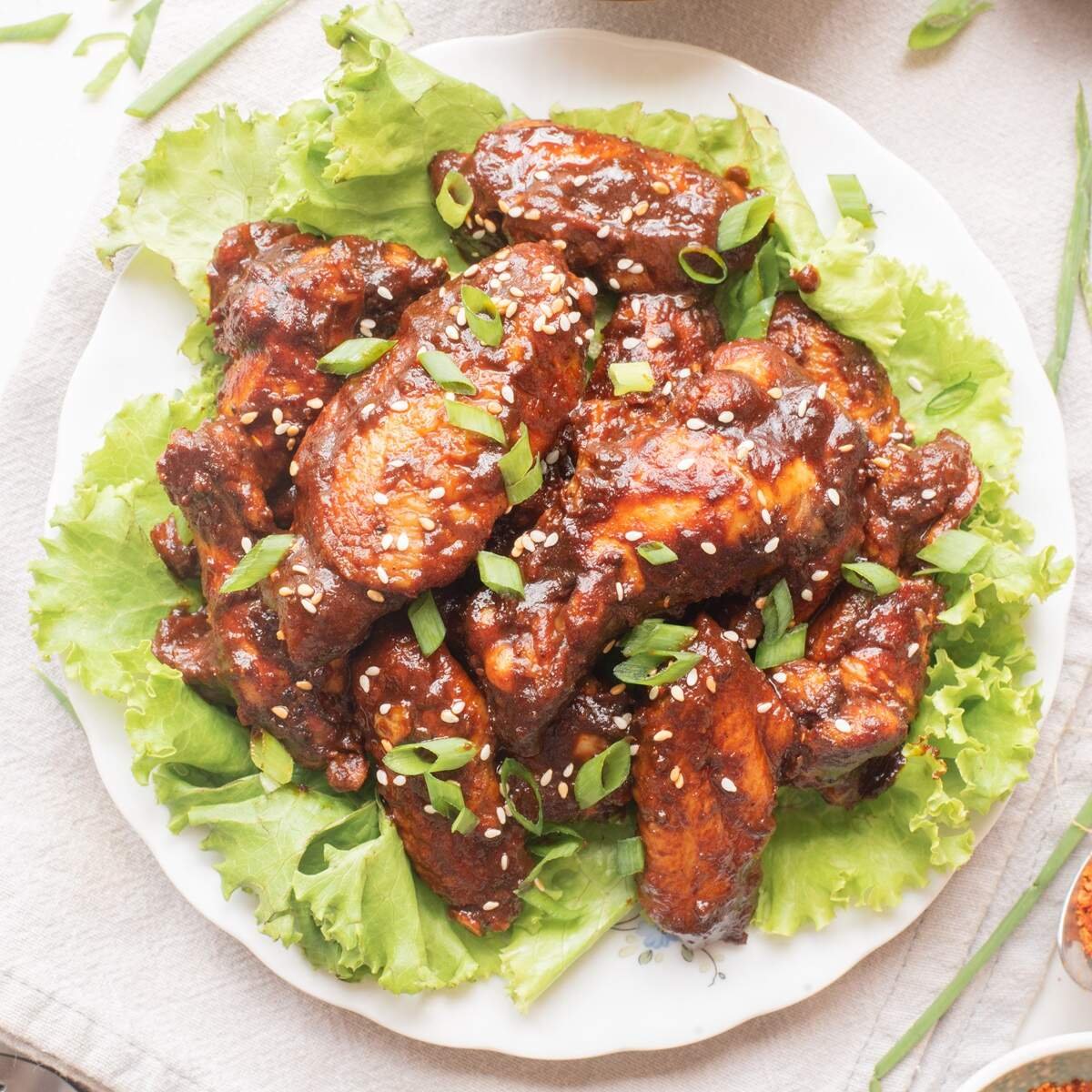 air fryer korean chicken wings