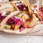 air fryer mahi mahi fish tacos