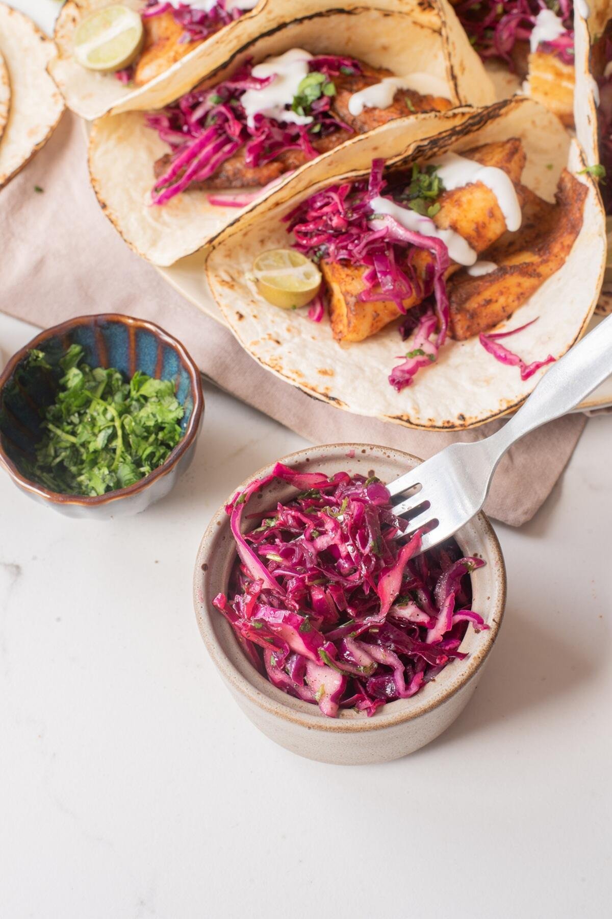 air fryer mahi mahi fish tacos