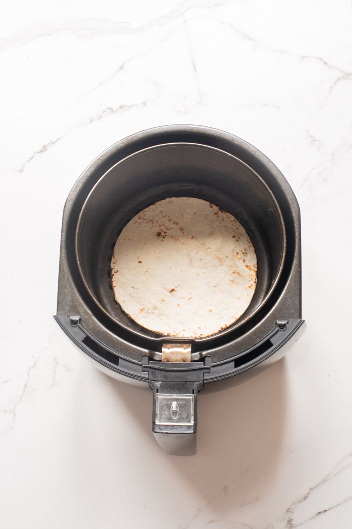 warm tortillas in an air fryer