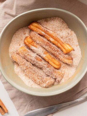 air fryer pineapple churros