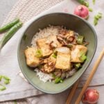 air fryer salt & pepper crispy tofu