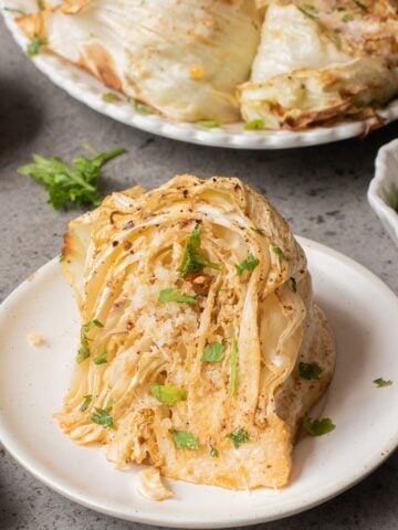 air fryer cabbage wedges