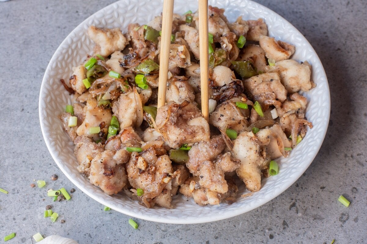 air fryer salt and pepper chicken
