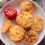 air fryer veggie muffins