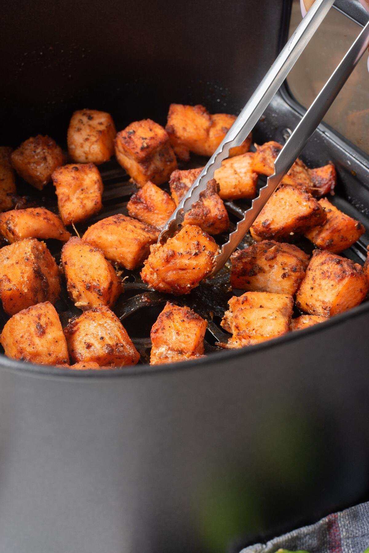 salmon in an air fryer