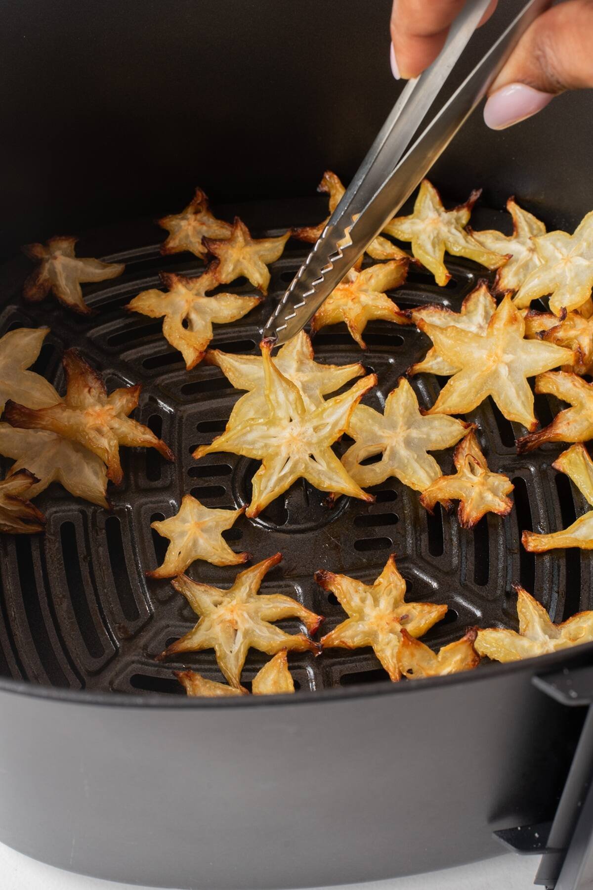 air fryer star fruit chips