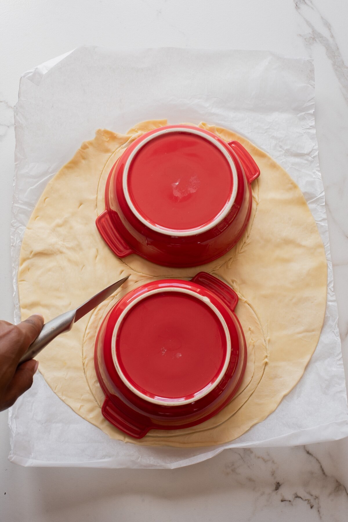 individual chicken pot pie in air fryer