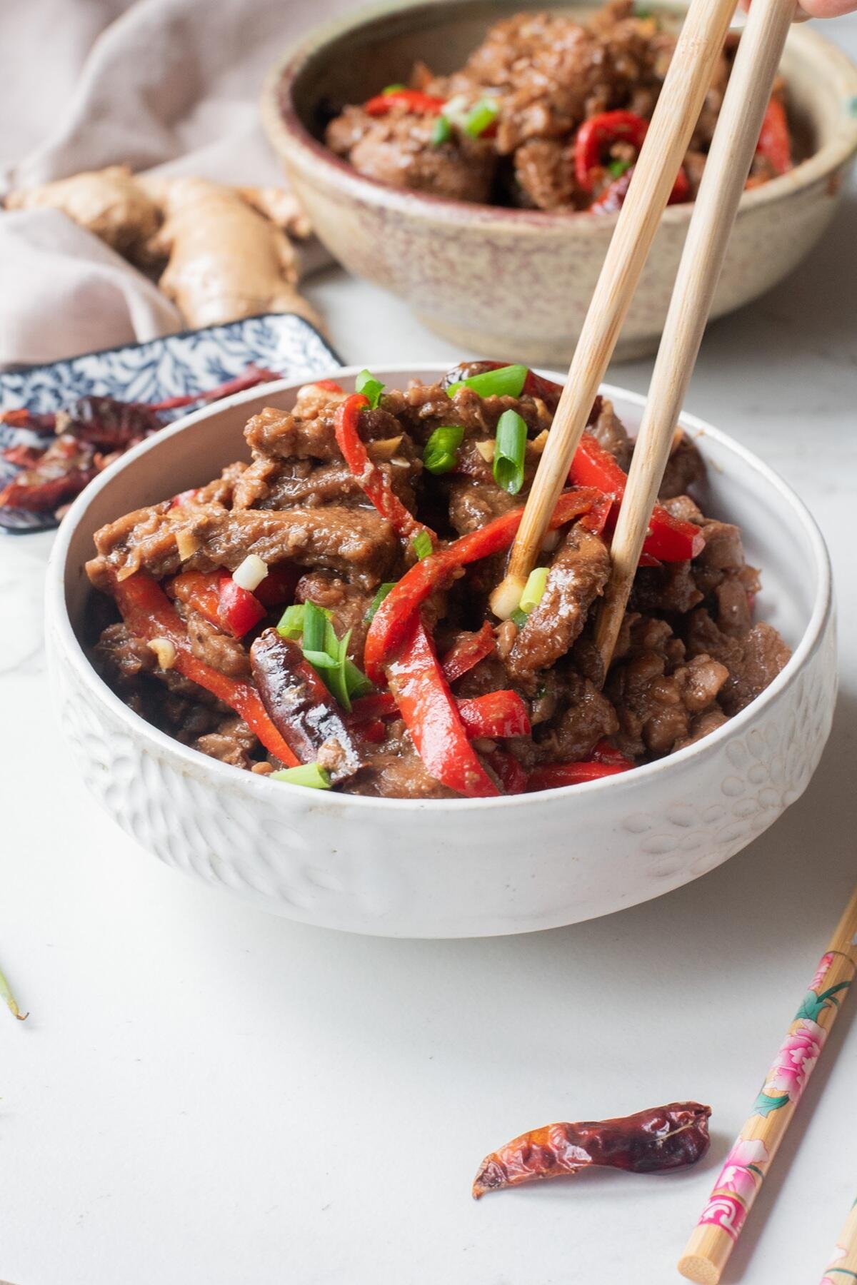 mongolian beef in air fryer