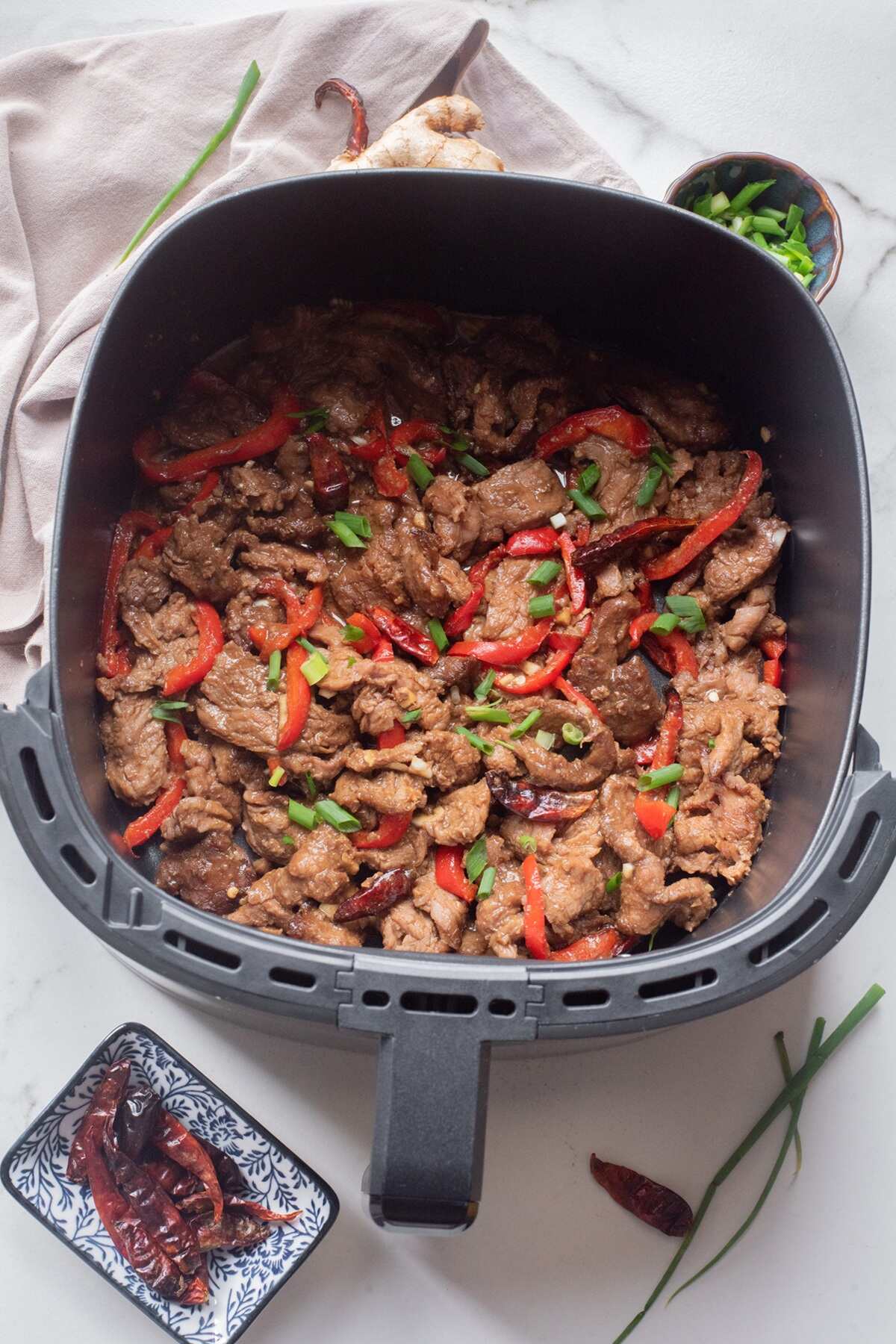 mongolian beef in air fryer