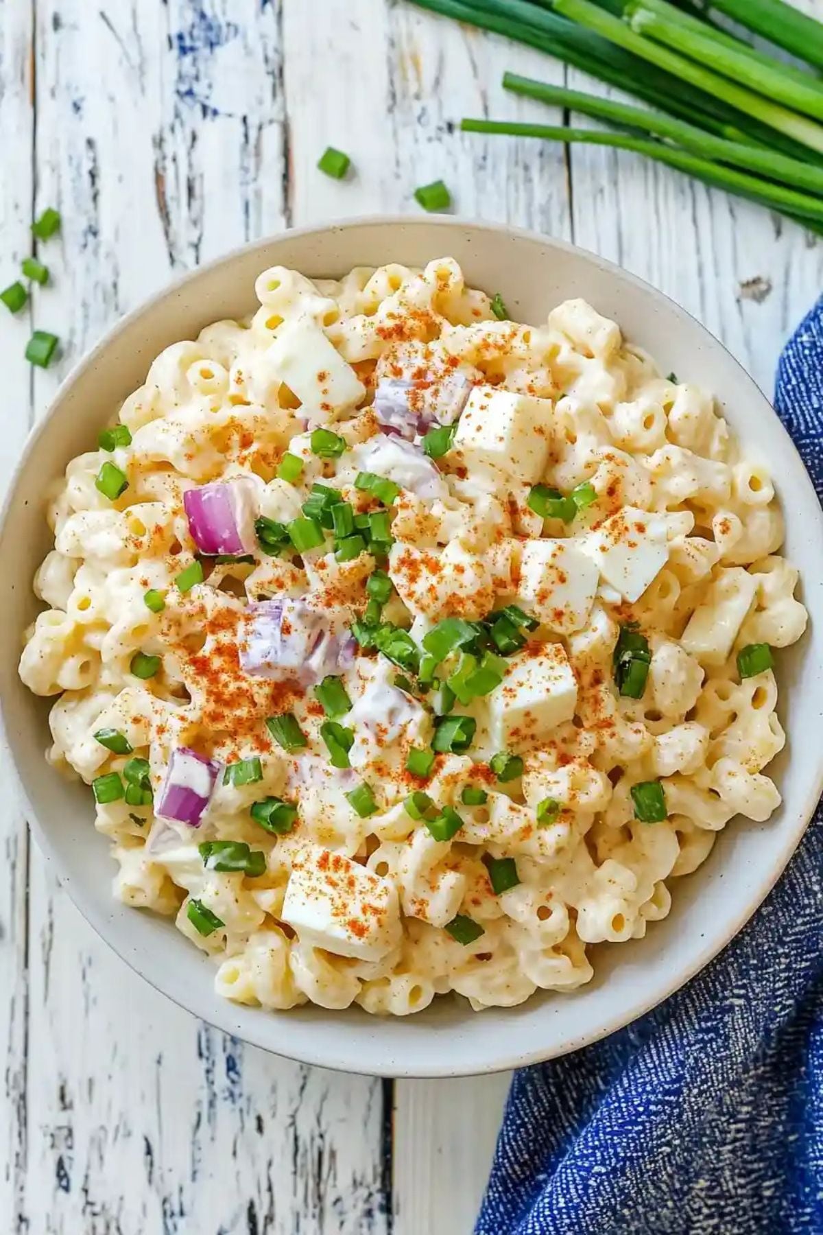 Deviled Egg Pasta Salad