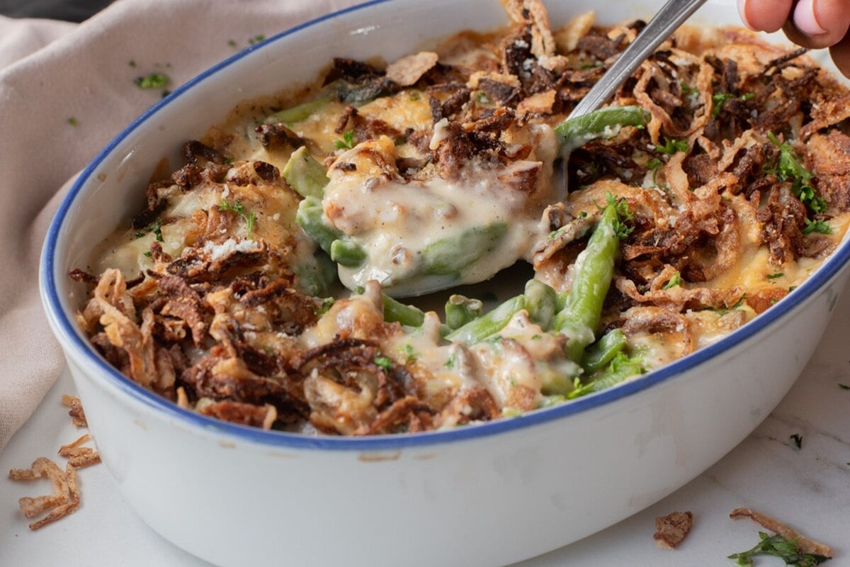 air fryer green bean casserole