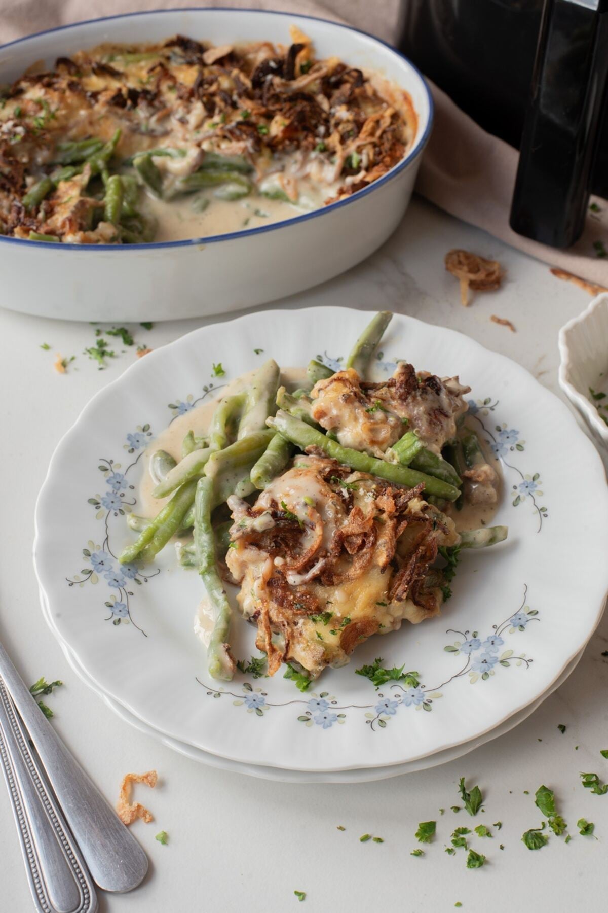 air fryer green bean casserole