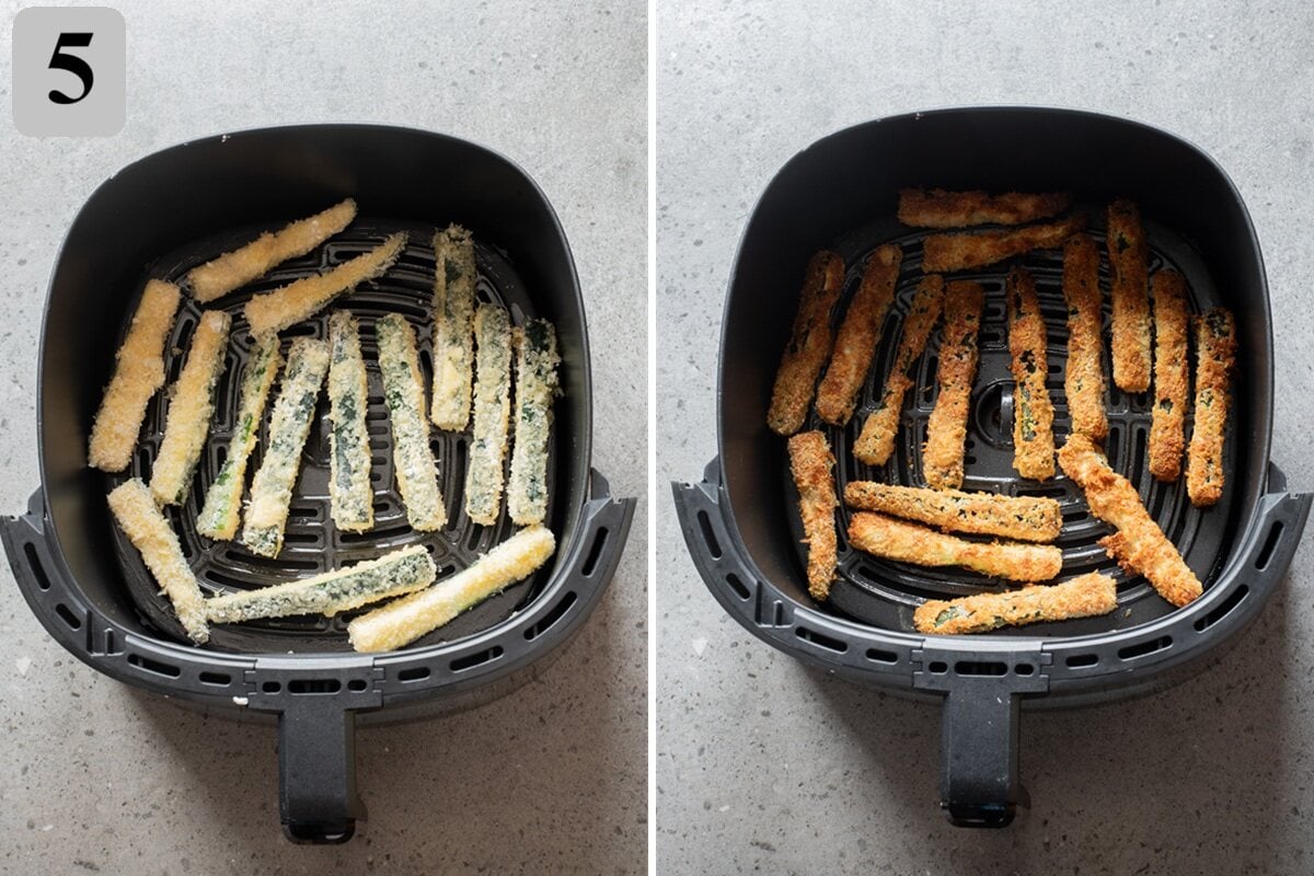 Air fry for 10–12 minutes, flipping halfway, until golden and crispy.