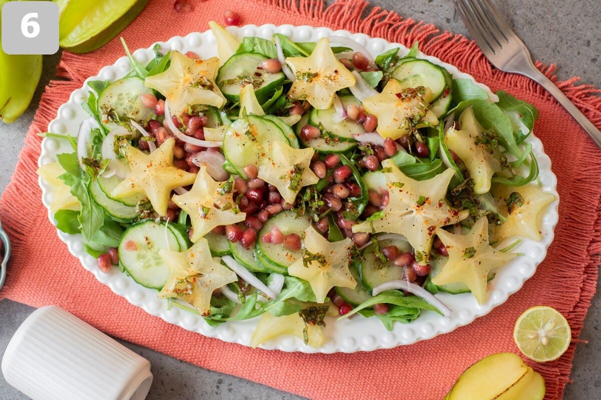 star fruit salad steps