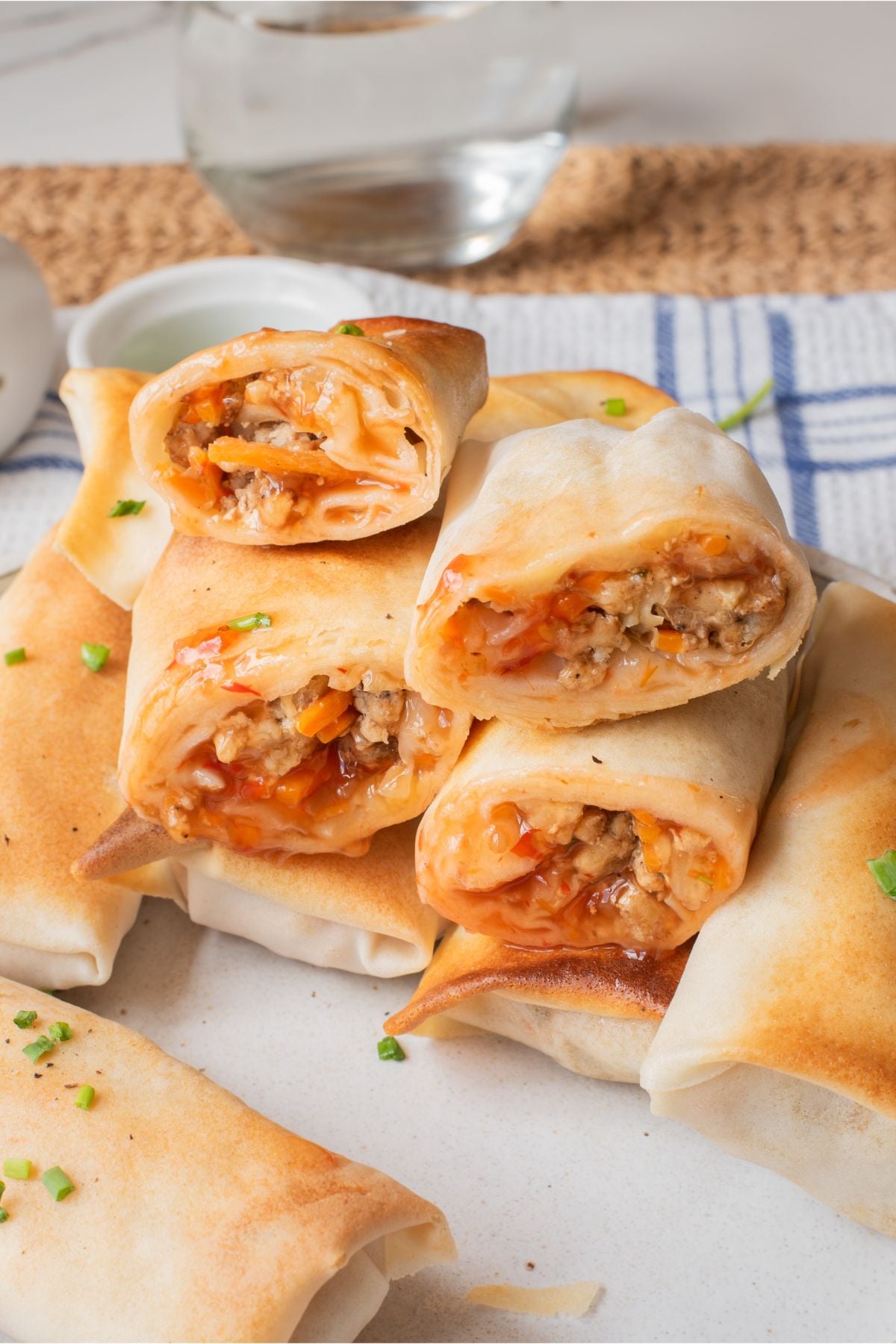 Air Fryer Chicken Egg Rolls