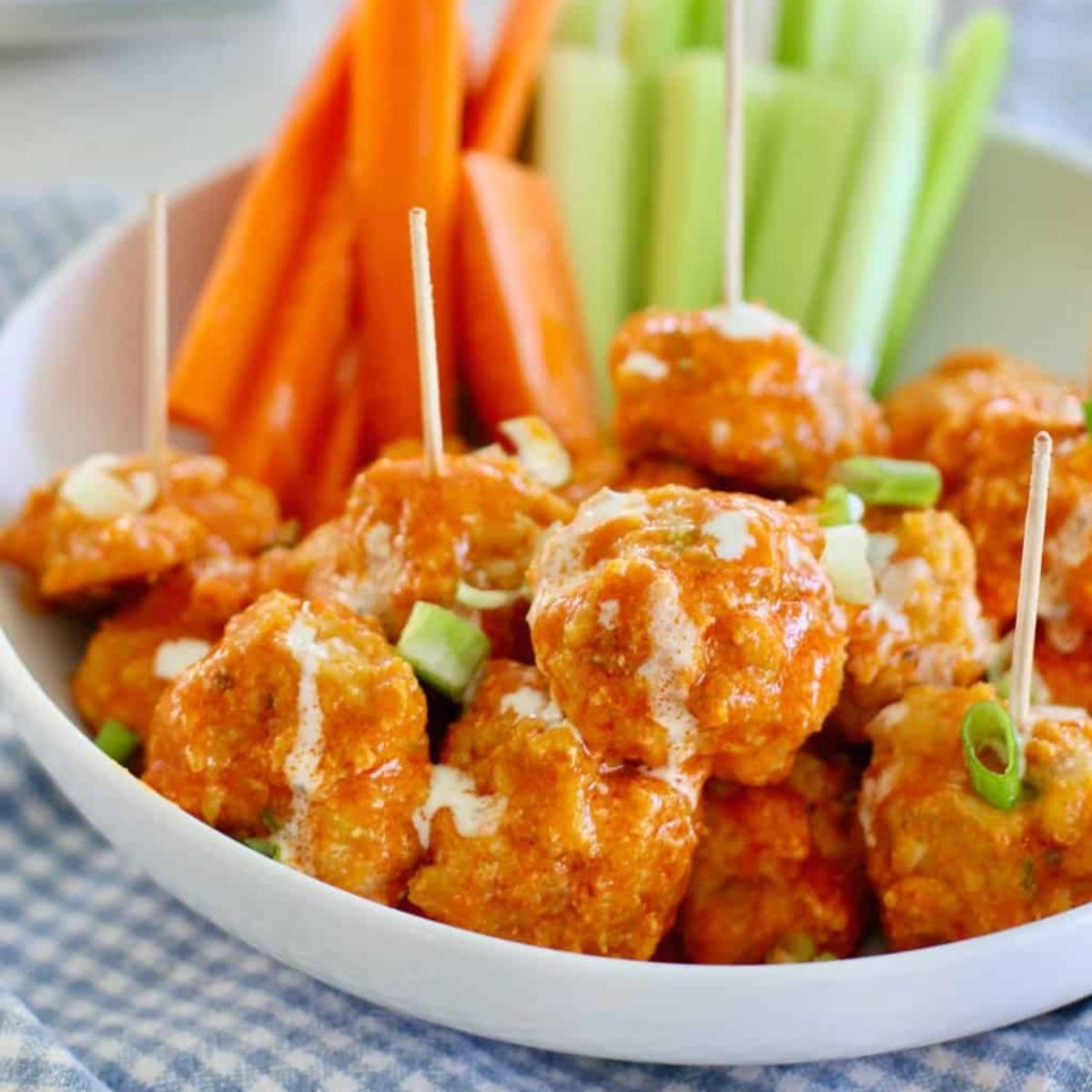 Buffalo Chicken Meatballs