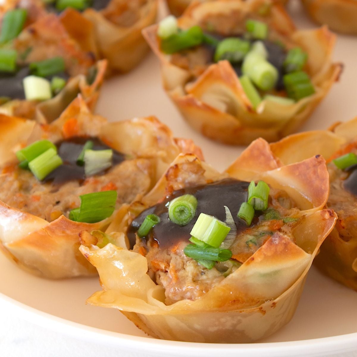 Chicken Gyoza Cups