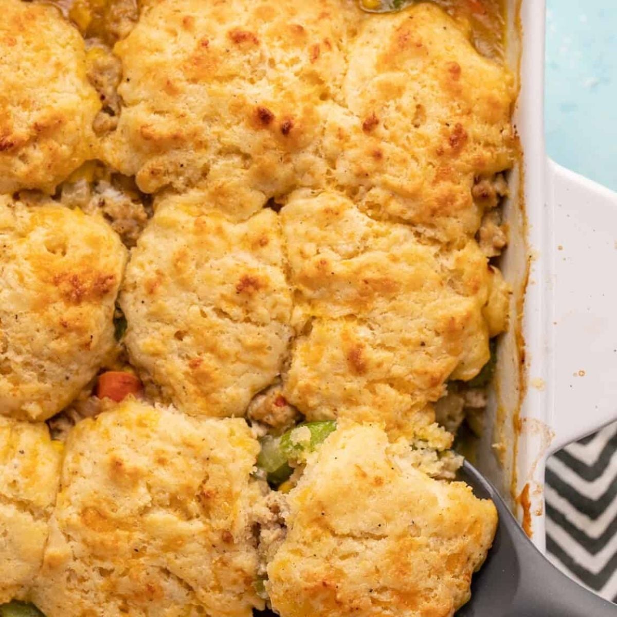 Chicken and Biscuit Casserole