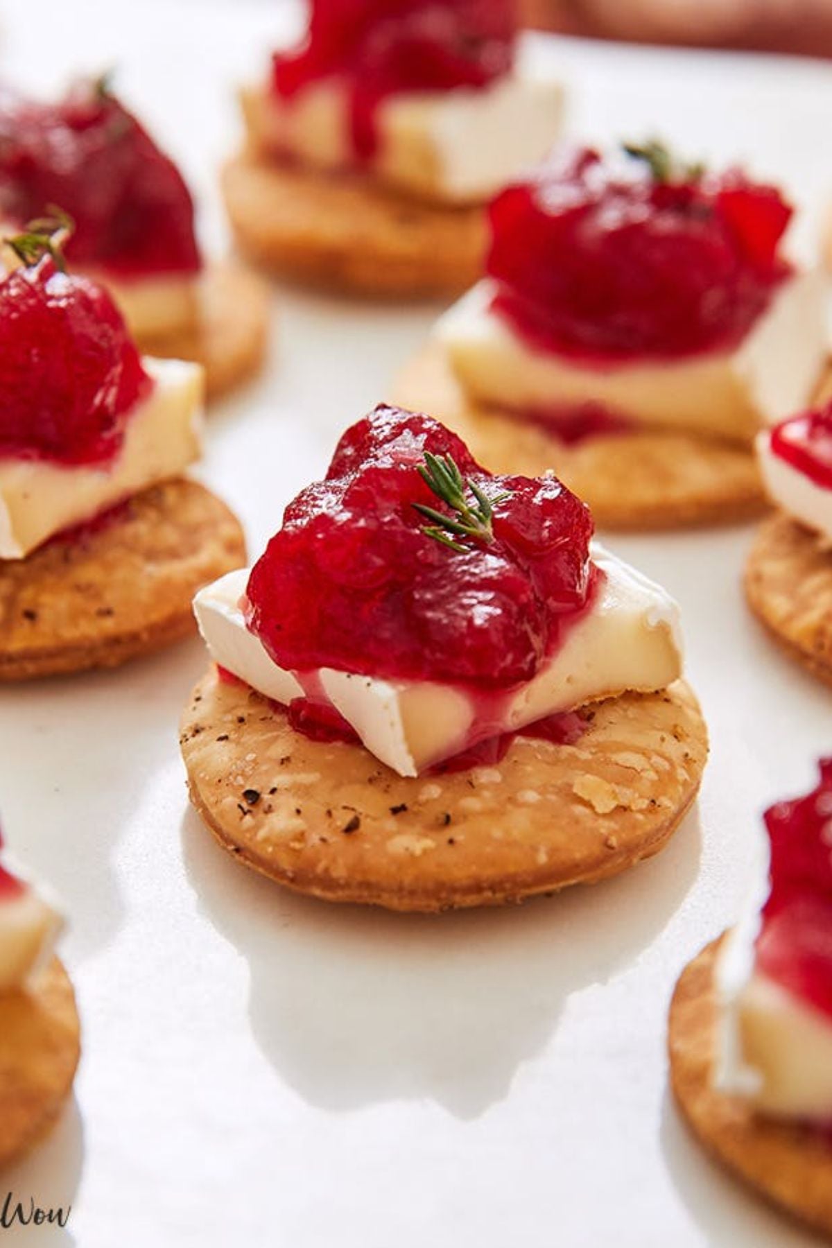 Cranberry-Brie Pie Crust Bites