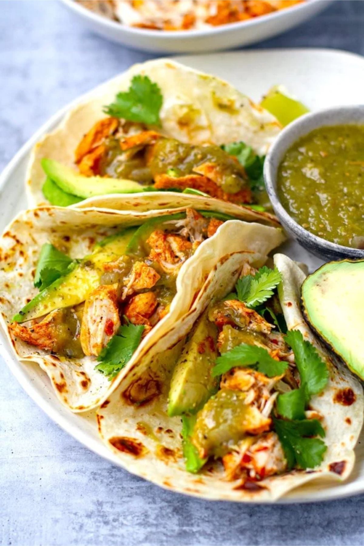 Easy Instant Pot Chicken Tacos (Only 5-Ingredients!)