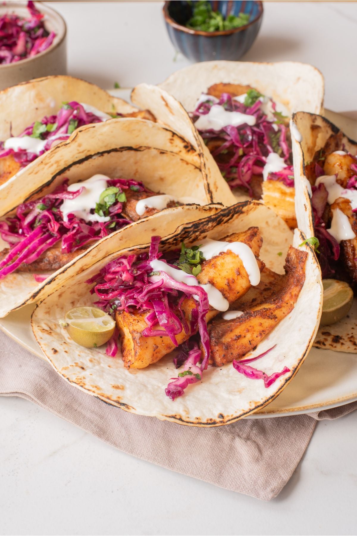 Air Fryer Mahi Mahi Fish Tacos