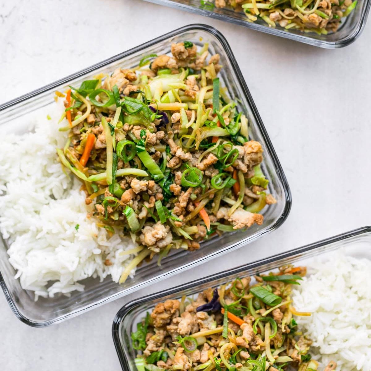 Chicken Egg Roll Bowl