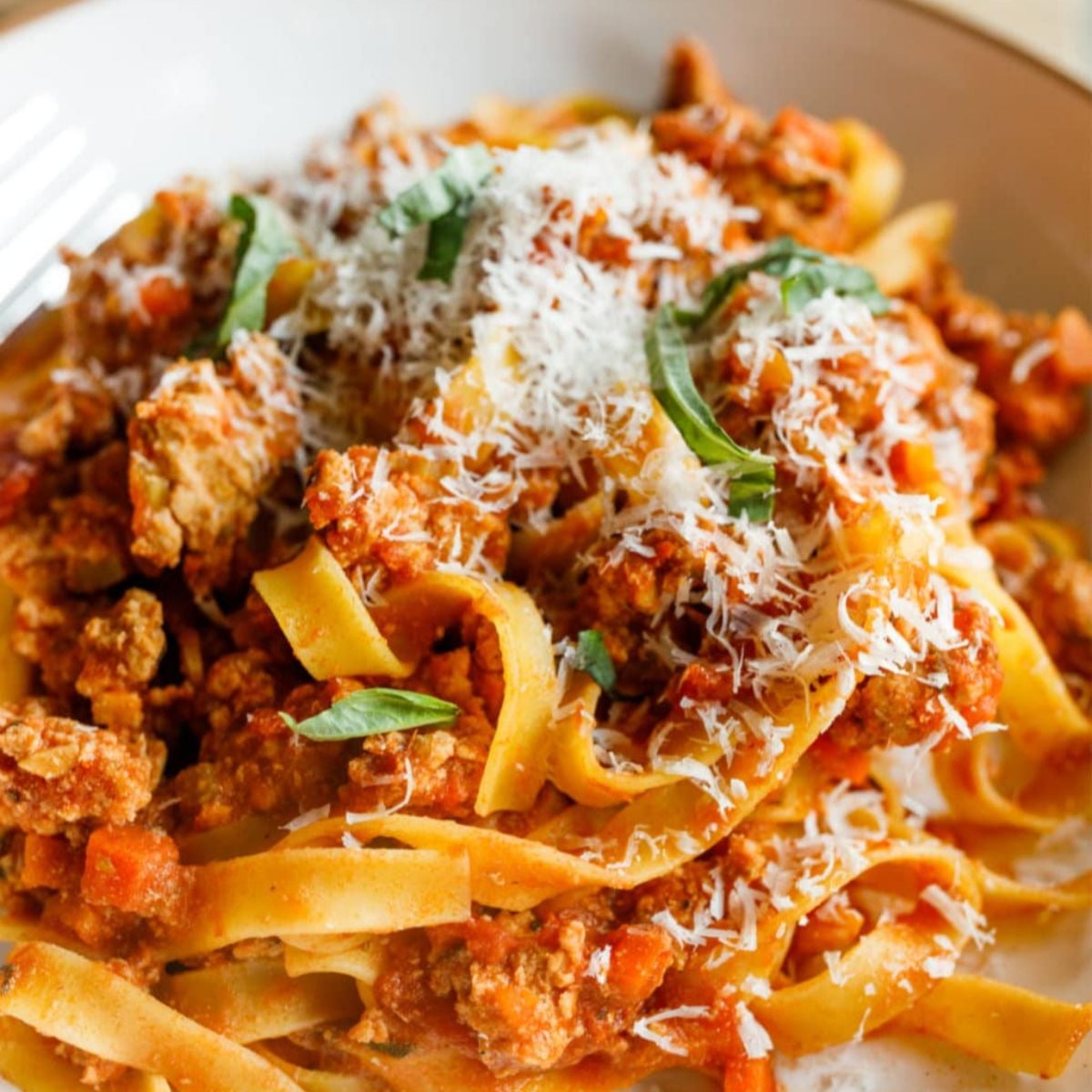 Ground Chicken Pasta