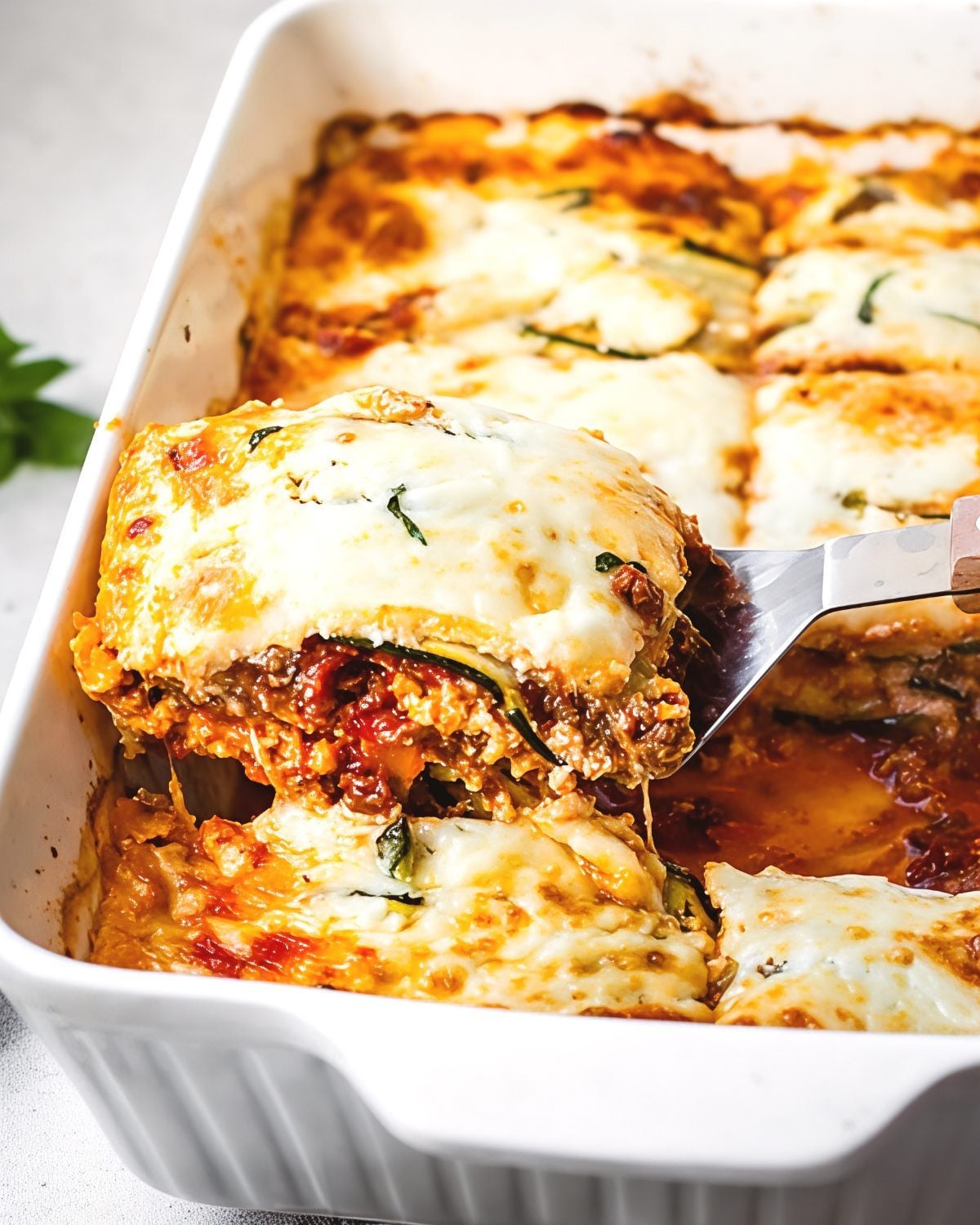 Zucchini Lasagna โ A Low Carb Italian Comfort Food Favorite