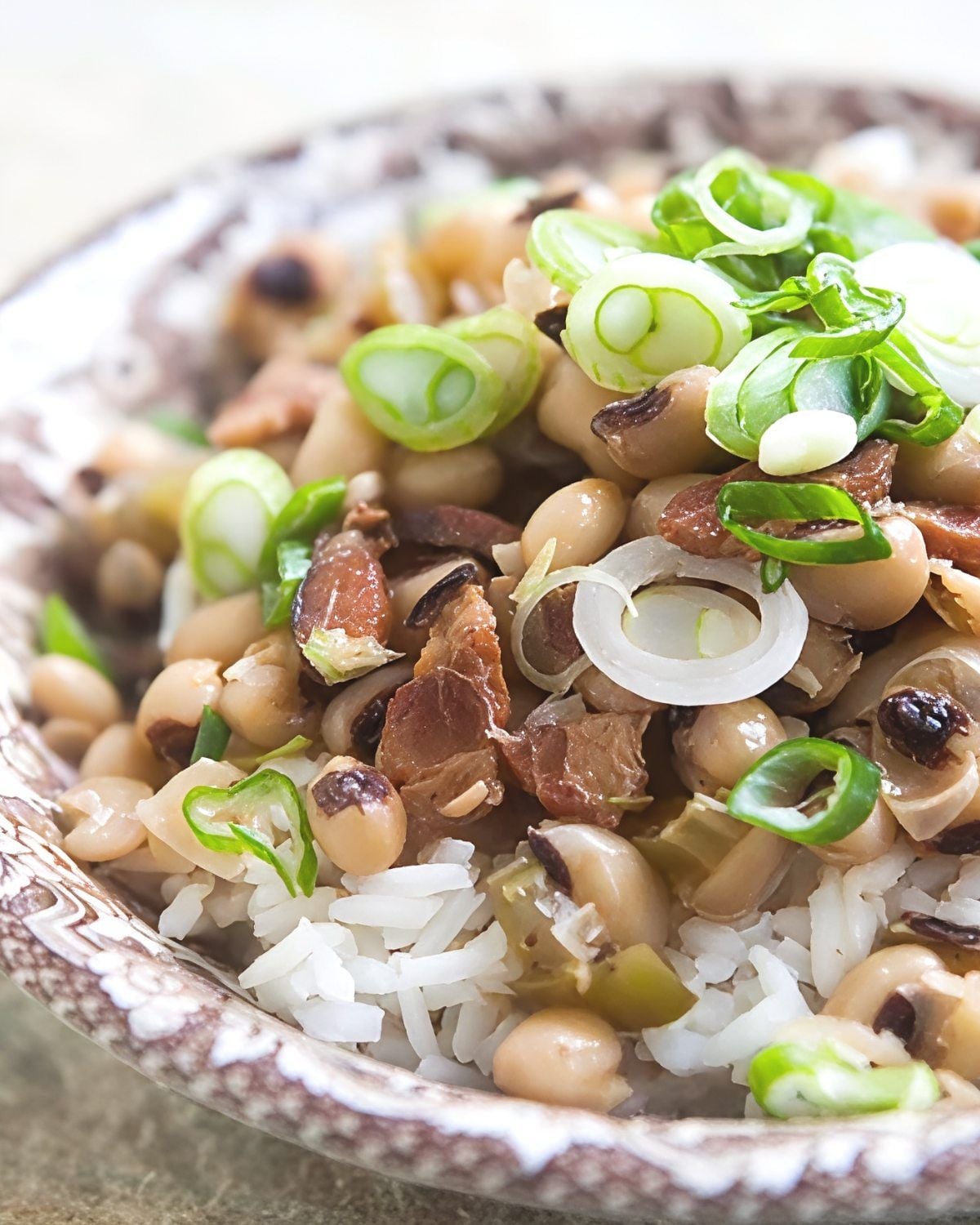 Hoppin' John โ Traditional Southern Rice and Beans Dinner